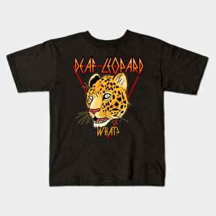 Deaf Leopard Kids T-Shirt